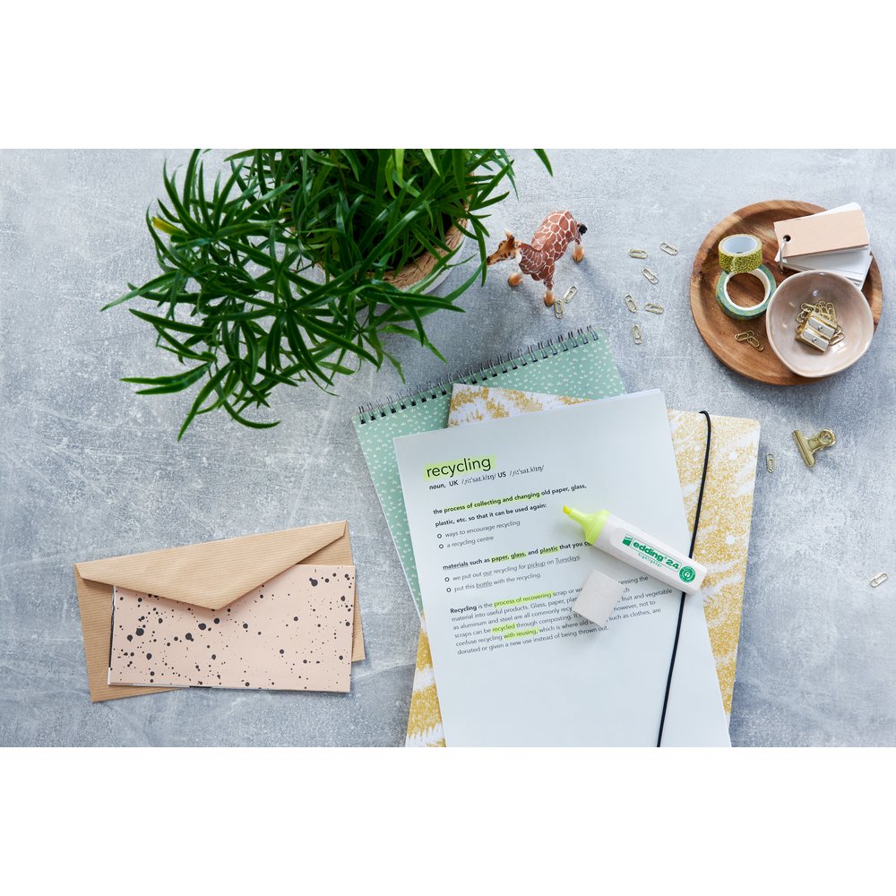 edding 24 EcoLine highlighter set of 4 assorted