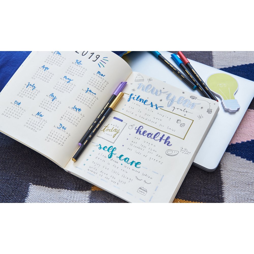 edding 1200 metallic colour pen metal box of 6 assorted