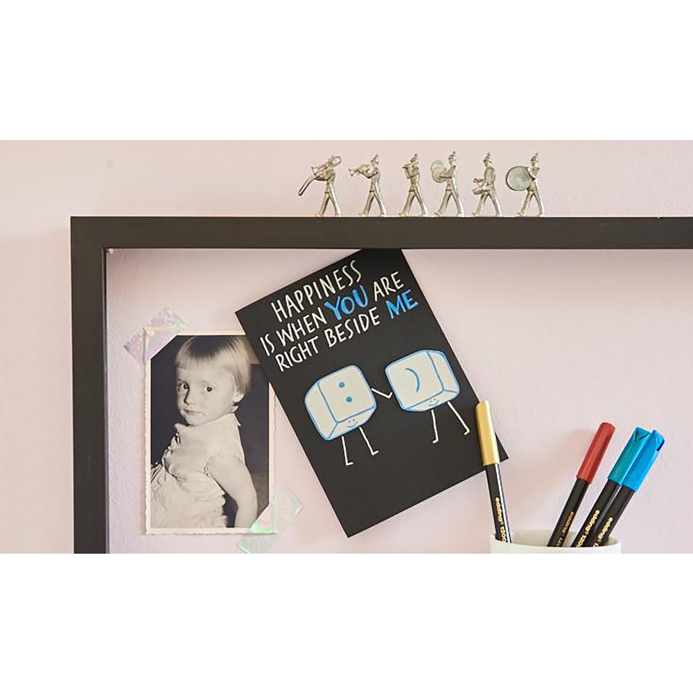 edding 1200 metallic colour pen metal box of 6 assorted