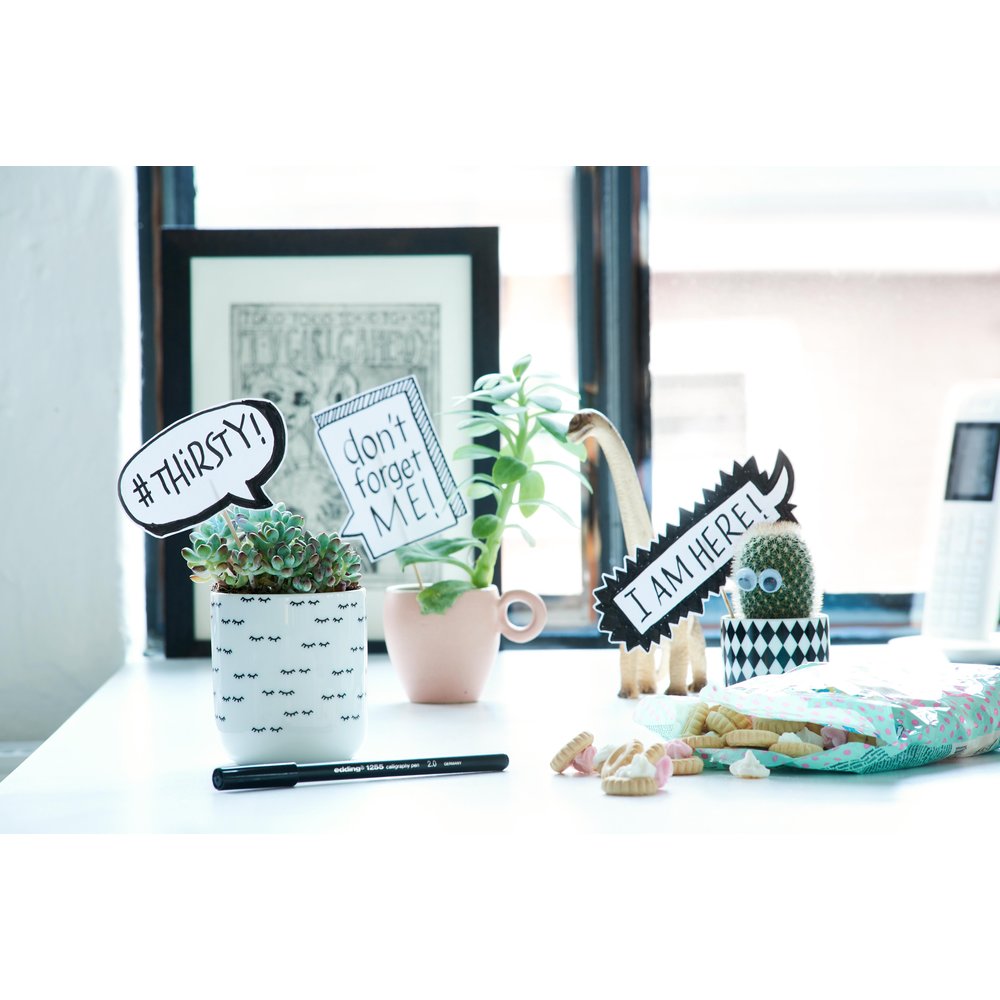 edding 1255 calligraphy pen set of 3 black