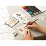 edding color pen medium 1300 metal box of 20 assorted