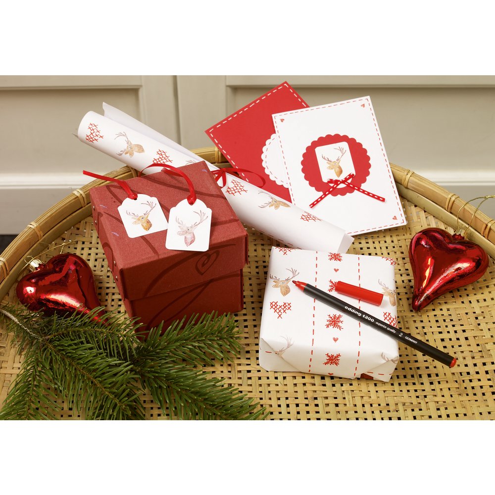 edding color pen medium 1300 metal box of 20 assorted