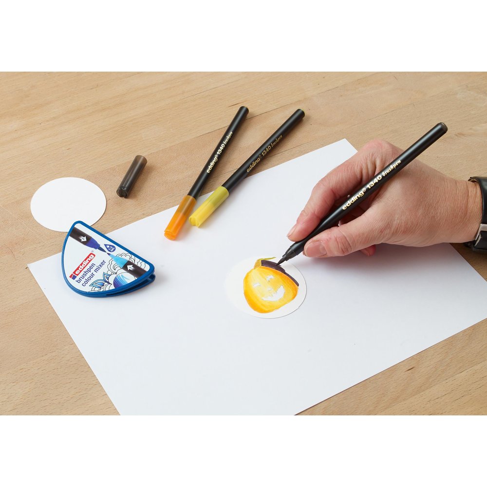 edding 1340 brush pen set of 20 assorted