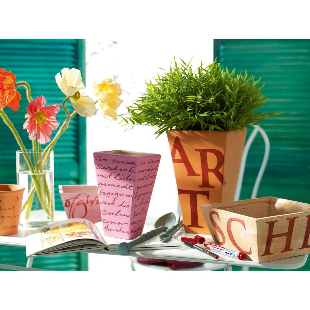 edding 1455 calligraphy marker with flexible nib set of 3 assorted