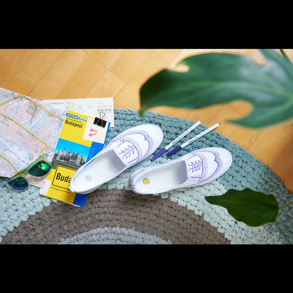 edding 4600 textile pen folding box of 10 assorted fun