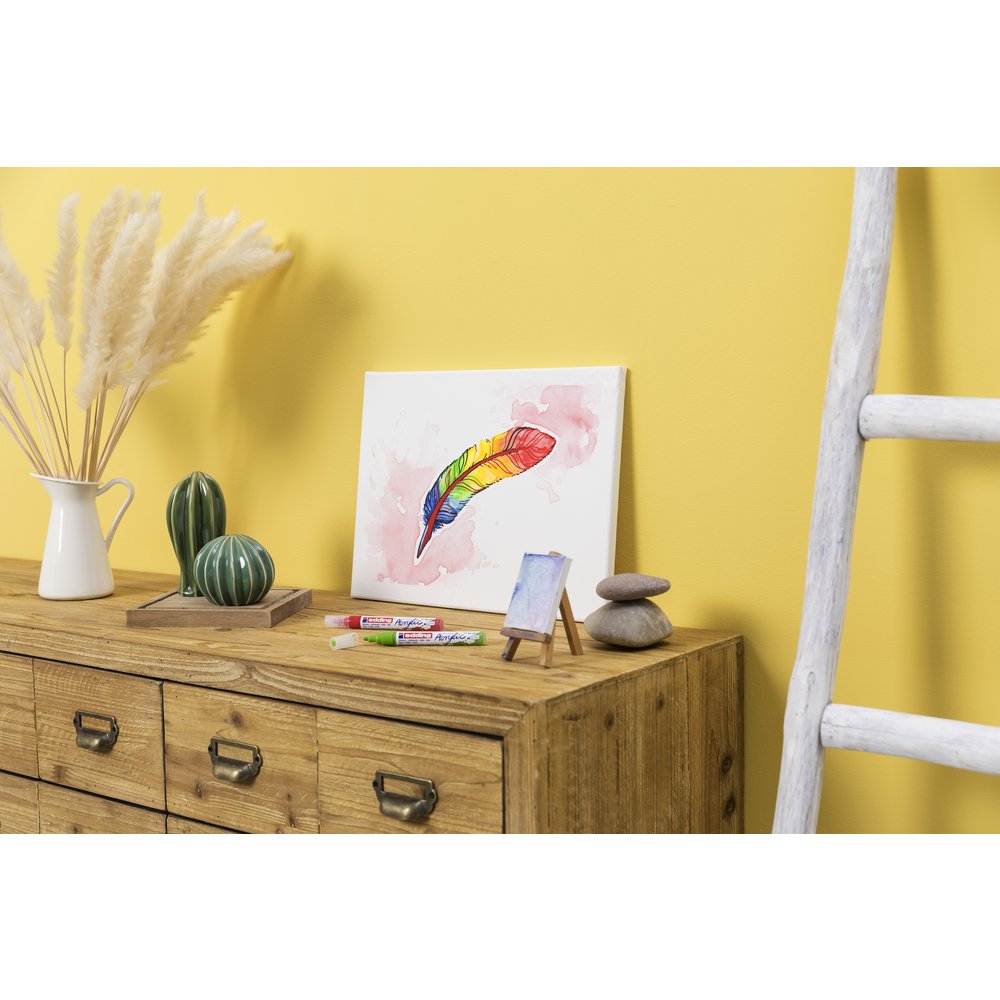 edding 5100 acrylic marker medium set of 5 assorted pastel