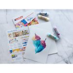 edding 5400 acrylic 3D double liner set of 5 assorted basic