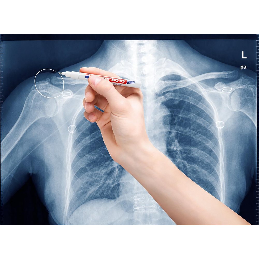 edding 8010 x-ray marker white