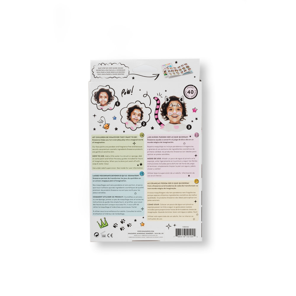 Snazaroo Fantasy Face Paint Kit - US