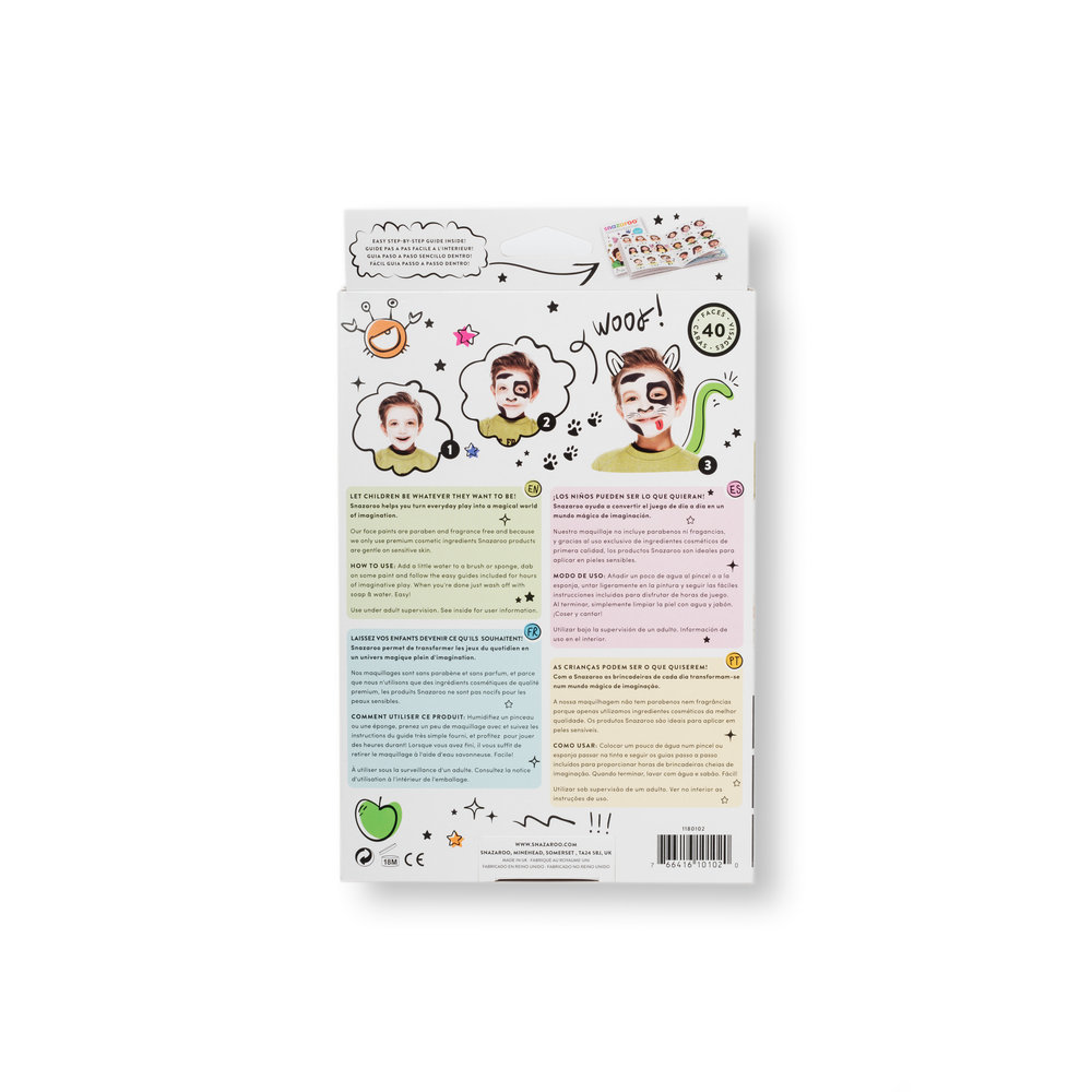 Snazaroo Rainbow Face Paint Kit - US