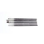 Winsor & Newton Galeria Brush Short Handle 5 Pack (2)