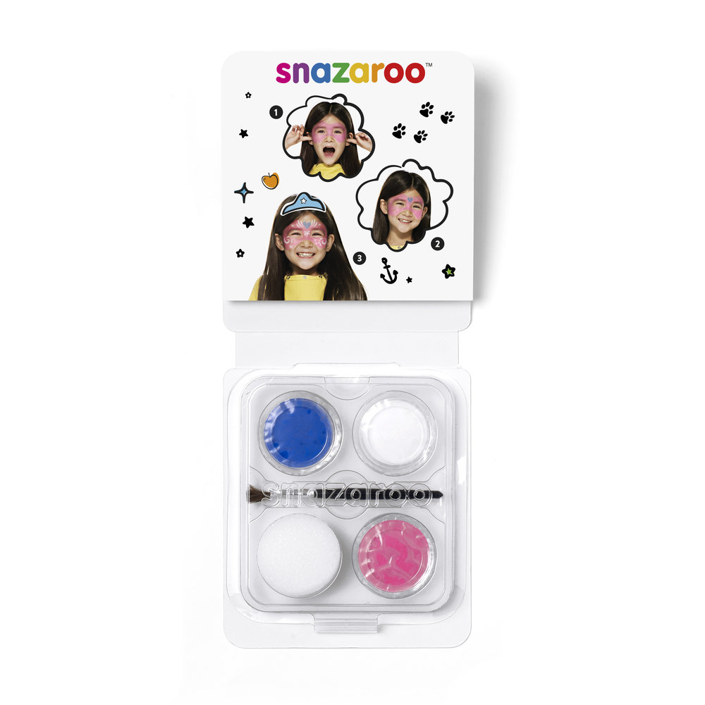 Snazaroo Mini Face Paint Kit Festive Mask - US