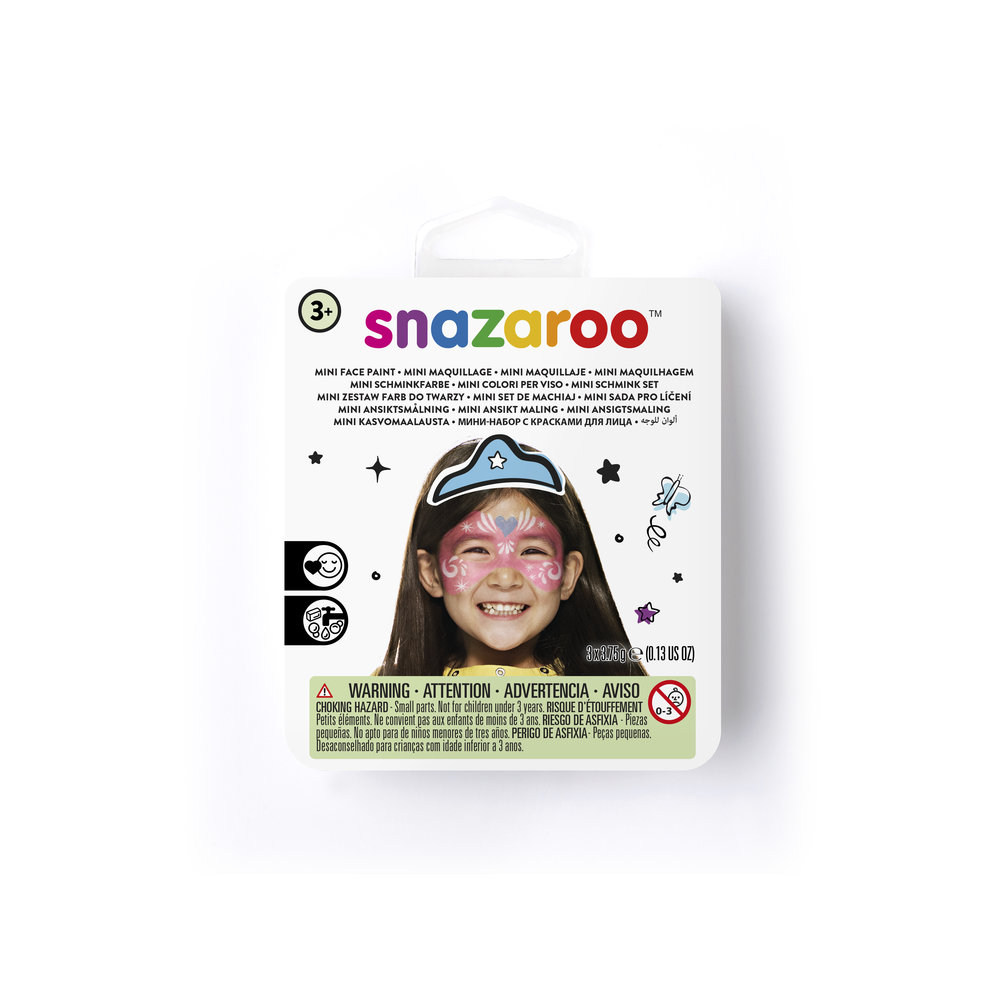 Snazaroo Mini Face Paint Kit Festive Mask - US