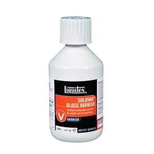 Liquitex Professional Mediums, Soluvar Gloss Varnish