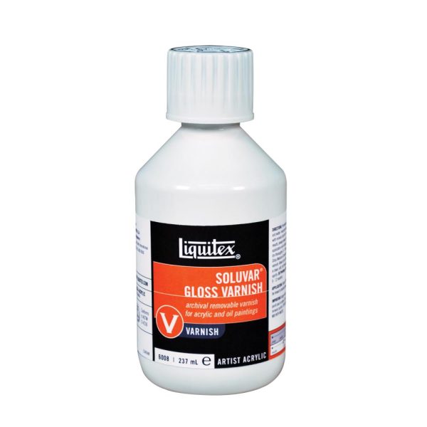 Liquitex Professional Mediums, Soluvar Gloss Varnish
