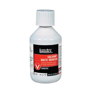Liquitex Professional Mediums, Soluvar Matte Varnish