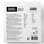 Liquitex Professional Acrylic Marker Set - 6x15mm - Fluorescents