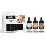 Liquitex Professional Acrylic Ink Set- 3X30ml - Iridescents