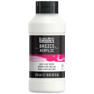 Liquitex Basics Mediums, Gloss Fluid Medium
