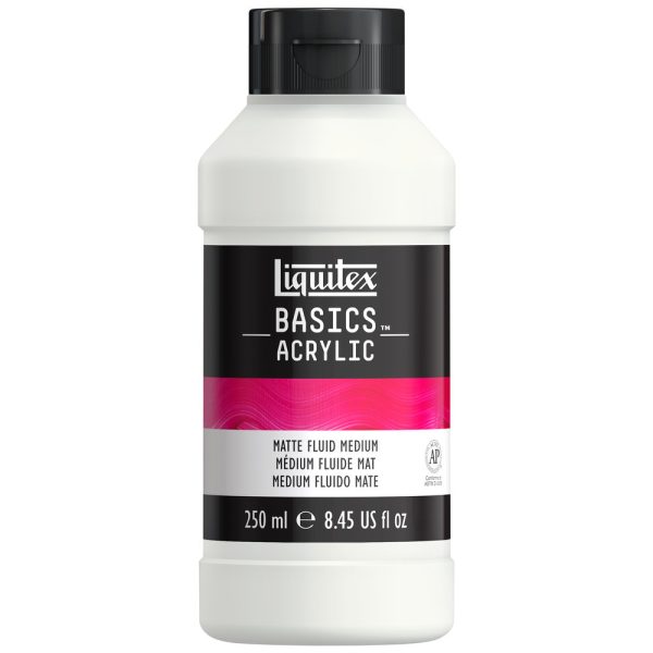 Liquitex Basics Mediums, Matte Fluid Medium
