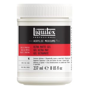 Liquitex Professional Mediums, Ultra Matte Gel