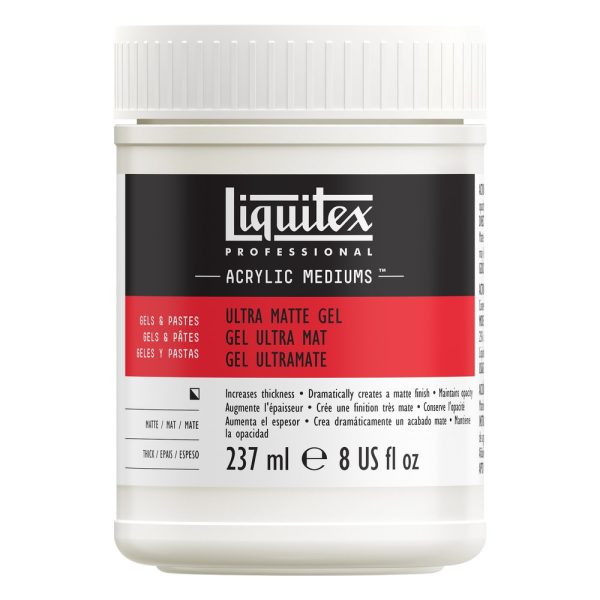 Liquitex Professional Mediums, Ultra Matte Gel