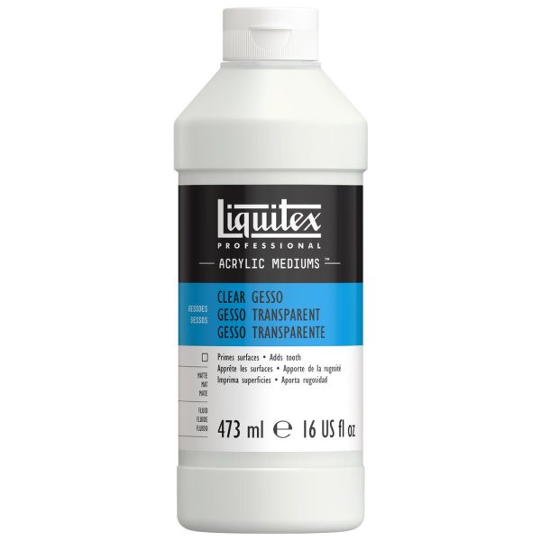 Liquitex Professional Mediums, Clear Gesso