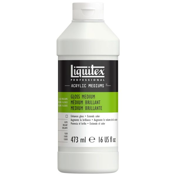 Liquitex Professional Mediums, Gloss Medium