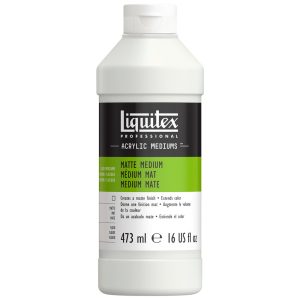 Liquitex Professional Mediums, Matte Medium