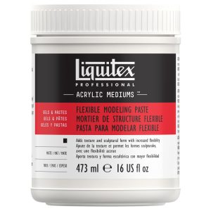 Liquitex Professional Mediums, Flexible Modeling Paste