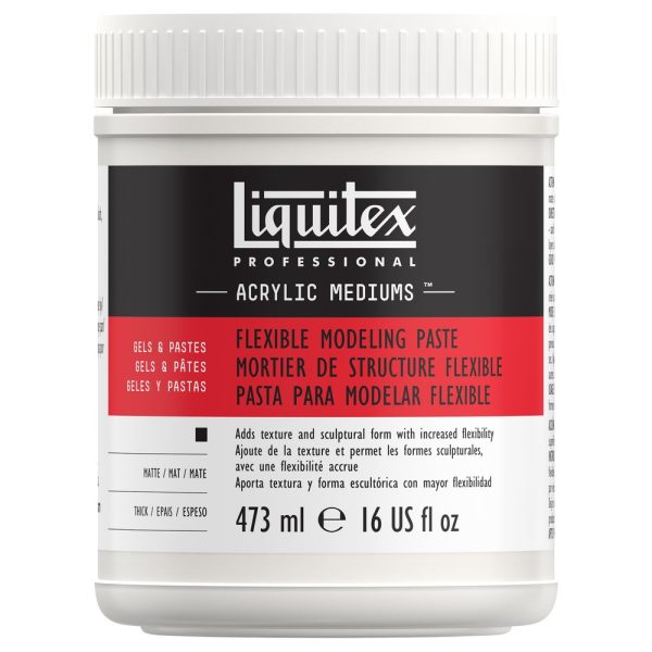 Liquitex Professional Mediums, Flexible Modeling Paste