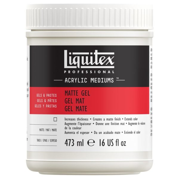 Liquitex Professional Mediums, Matte Gel