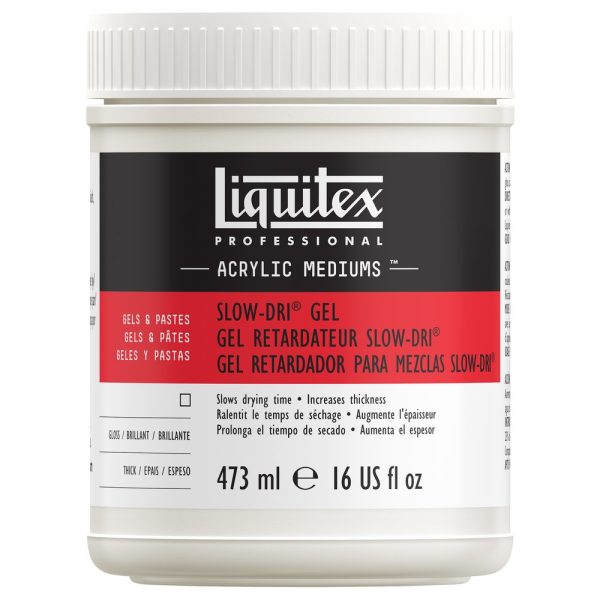 Liquitex Professional Mediums, Slow-Dri Gel
