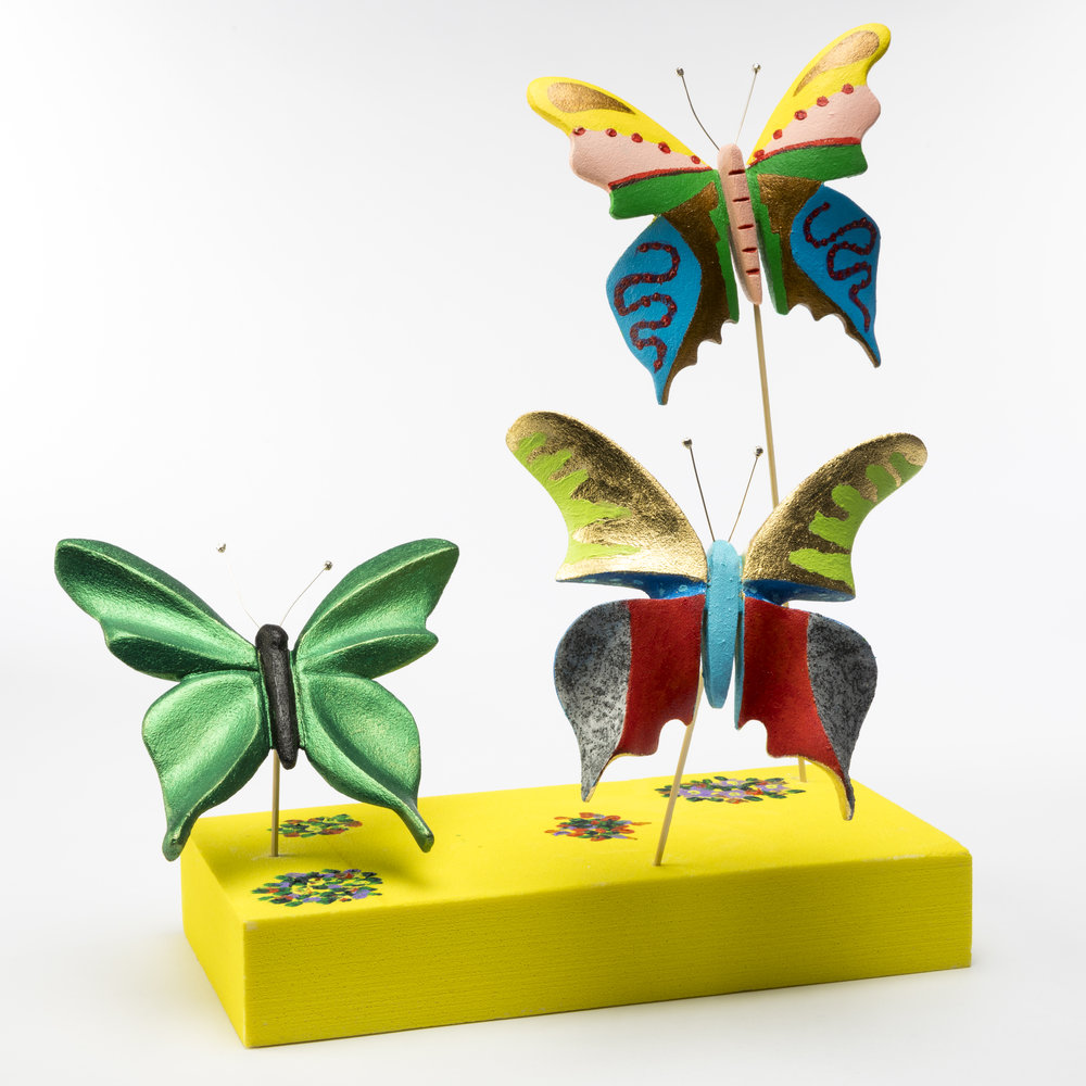 Sculpture Block - Sculpt and Paint Butterfly