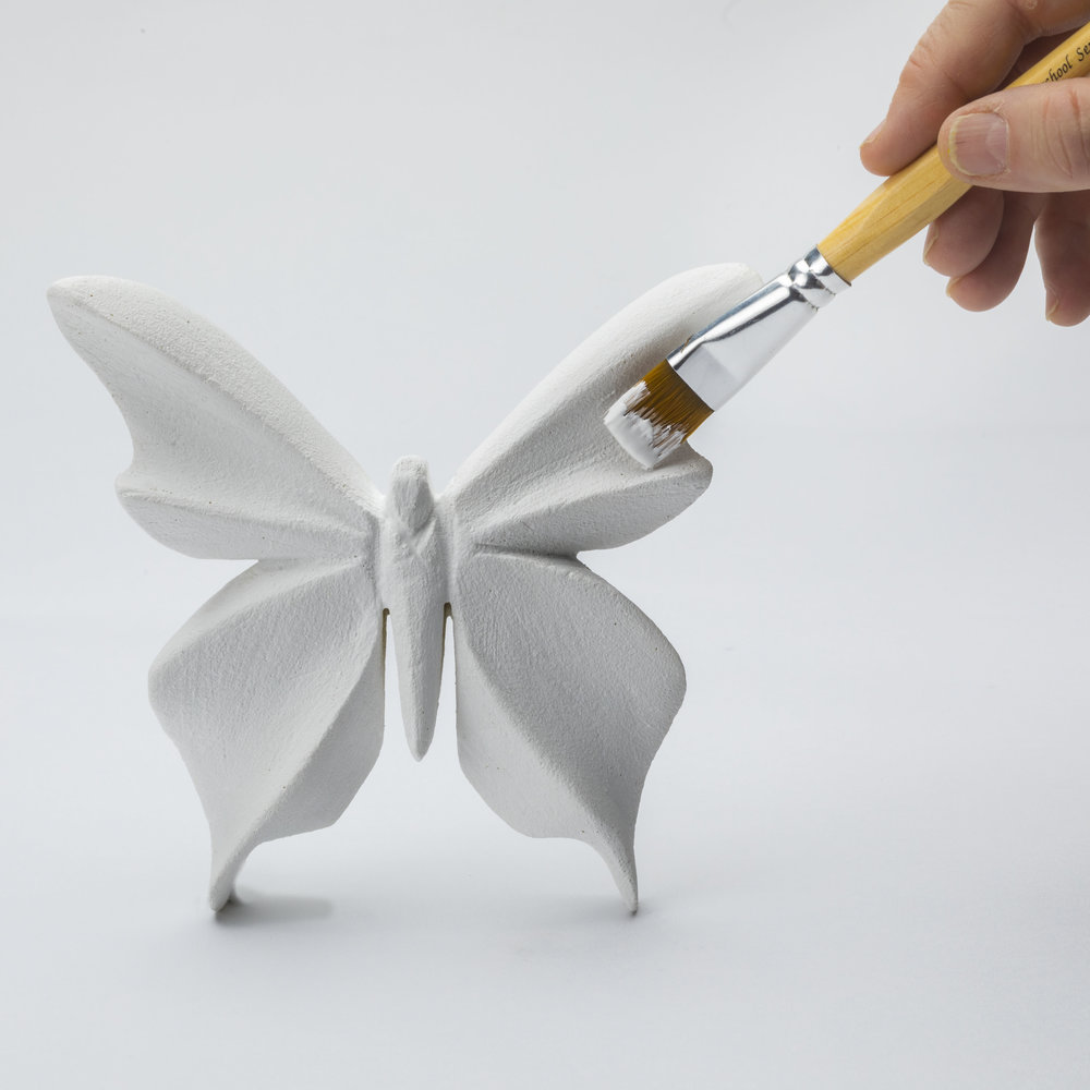 Sculpture Block - Sculpt and Paint Butterfly