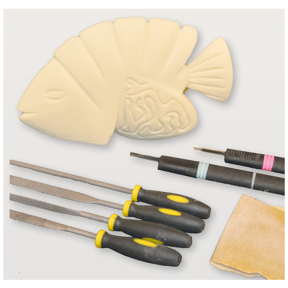 Sculpture Block - Sculpt and Paint Fish
