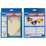 Sculpture Block - Sculpt and Paint Heart