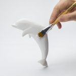 Sculpture Block - Sculpt and Paint Dolphin