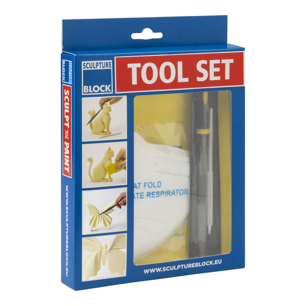 Sculpture Block - Starter Tool Set