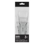 Liquitex Basics Brush Synthetic Hair x3 Set