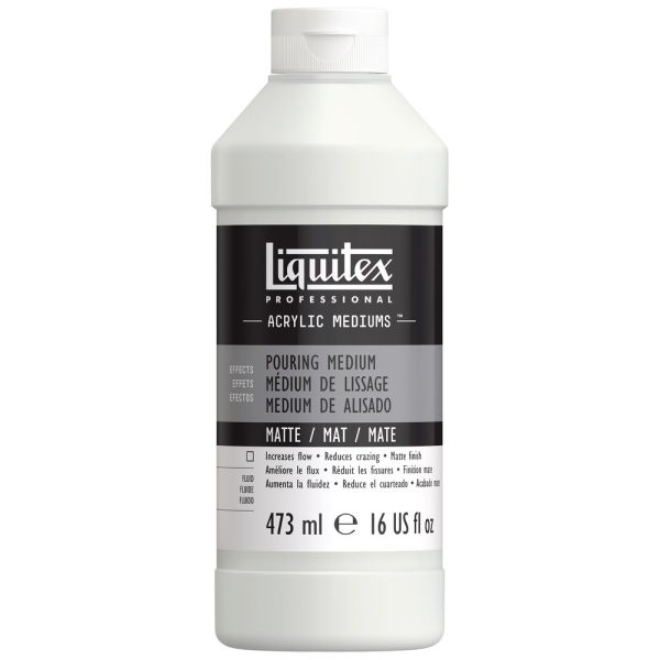 Liquitex Professional Mediums, Matte Pouring Medium