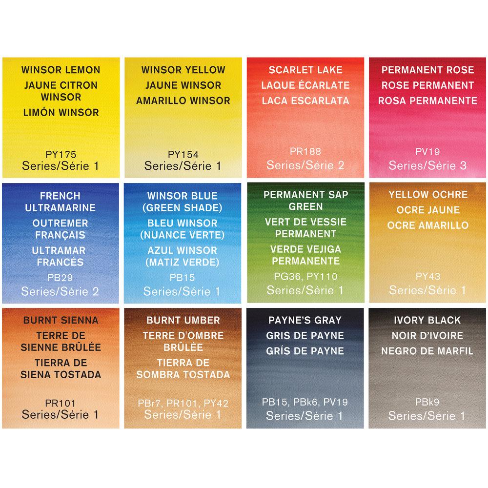 Professional Watercolour  Field Pocket Set