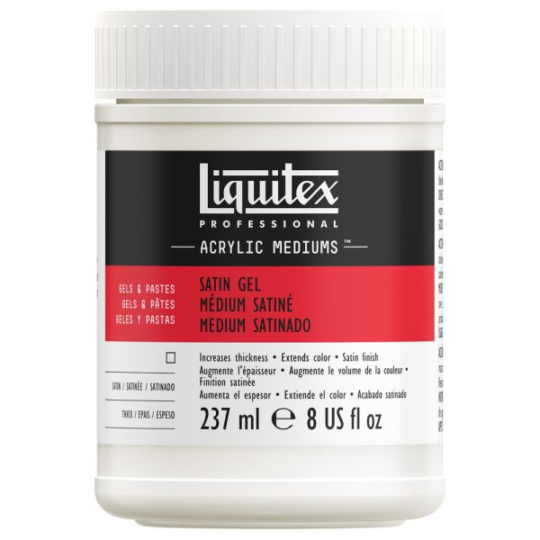 Liquitex Professional Mediums, Satin Gel Medium
