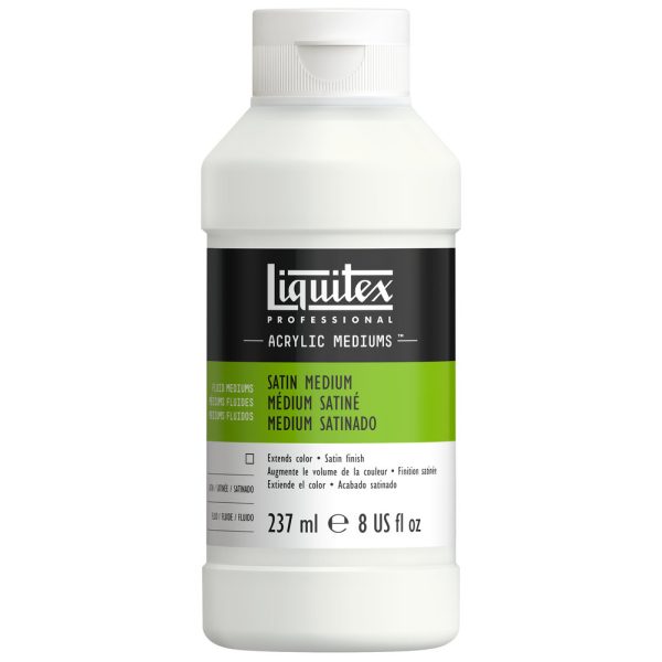 Liquitex Professional Mediums, Satin Fluid Medium
