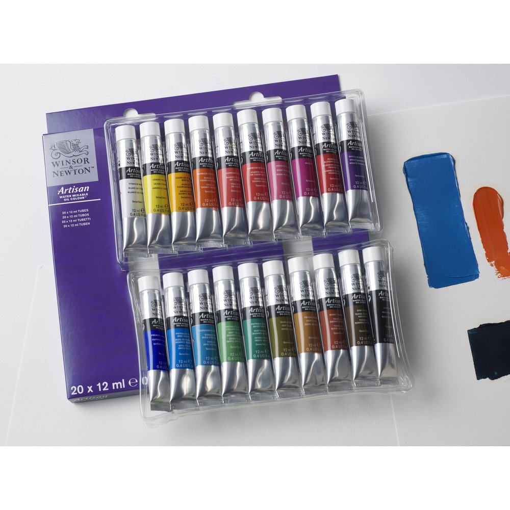 Winsor & Newton Artisan Water Mixable Oil Colour Set 10x12ml