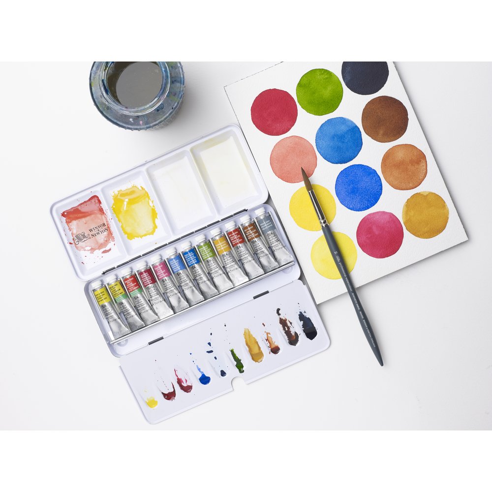 Professional Watercolour Tube Travel Tin