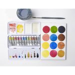 Professional Watercolour Tube Travel Tin