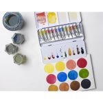 Professional Watercolour Tube Travel Tin