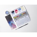 Professional Watercolour Tube Travel Tin