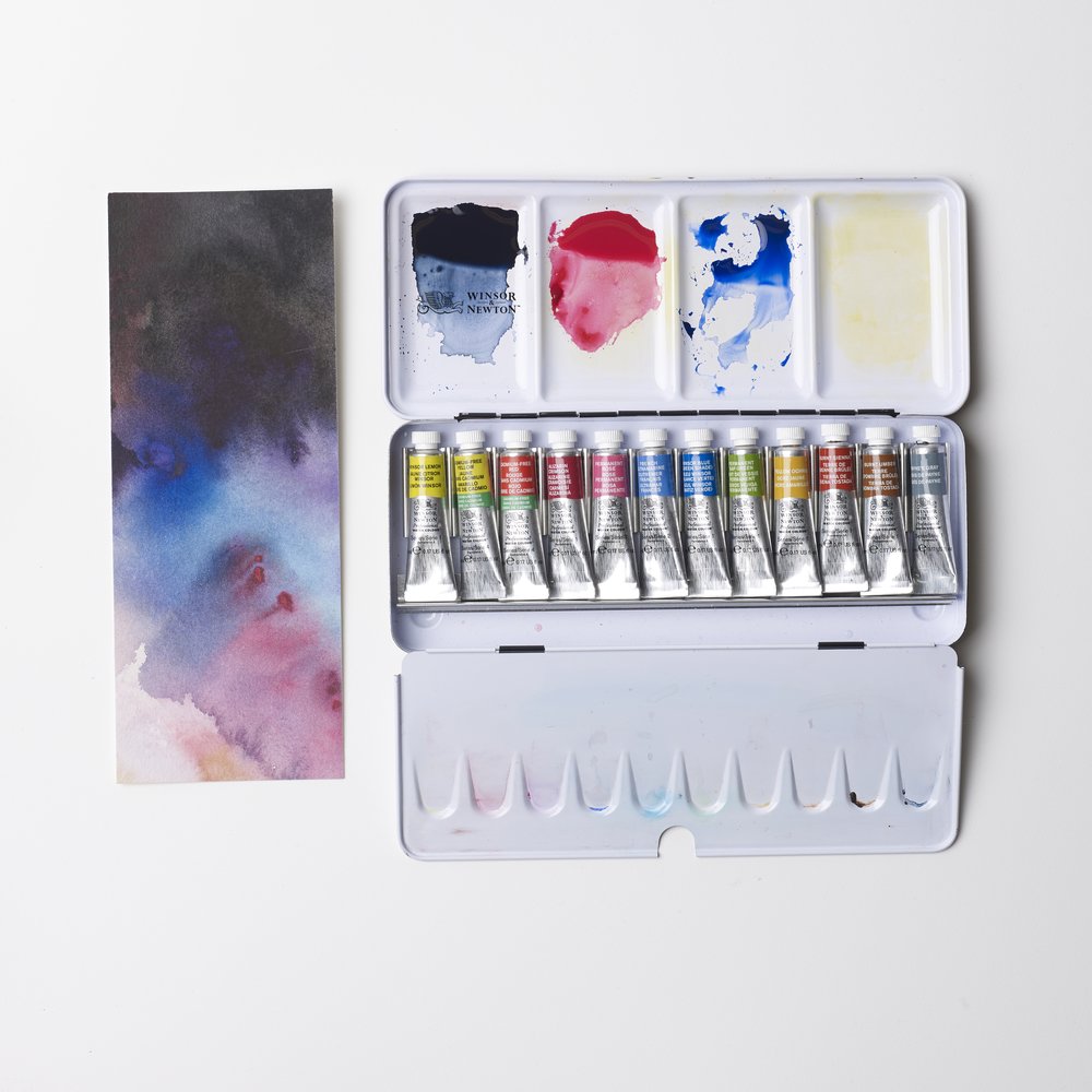 Professional Watercolour Tube Travel Tin